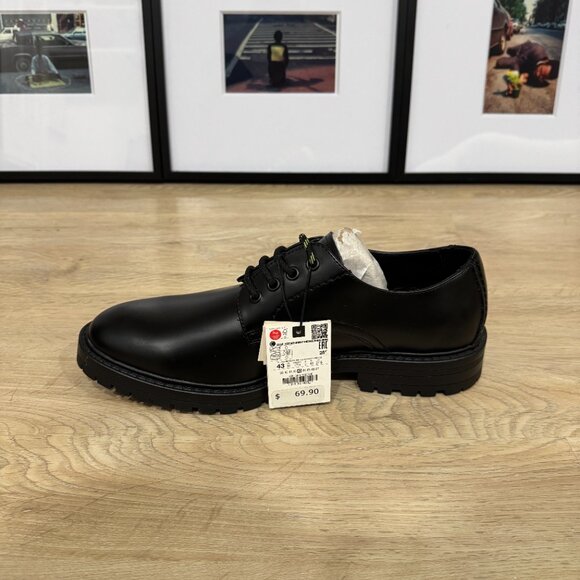 Zara Leather Derby Shoes - Picture 3 of 6